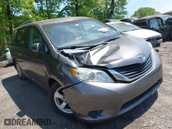 2011 Toyota Sienna LE AAS with VIN 5TDKK3DC3BS015911, listed as a IAAI auction lot 42025041 with 361,279 mi miles and . Bid and sale history available at DreamBid. Image 1.
