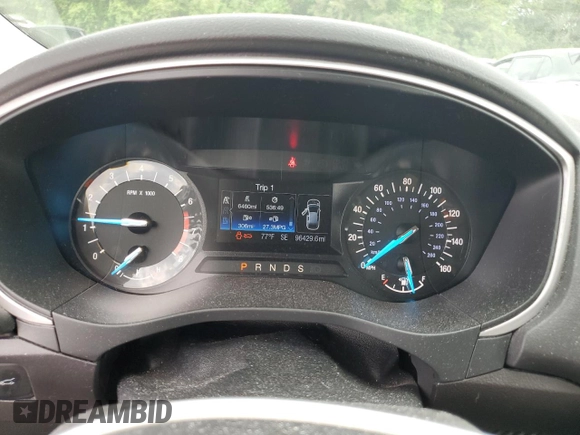 2016 Ford Fusion SE with VIN 3FA6P0H75GR335794, listed as a Copart auction lot 60722205 with 96,429 mi miles and Salvage title. Bid and sale history available at DreamBid. Image 9.