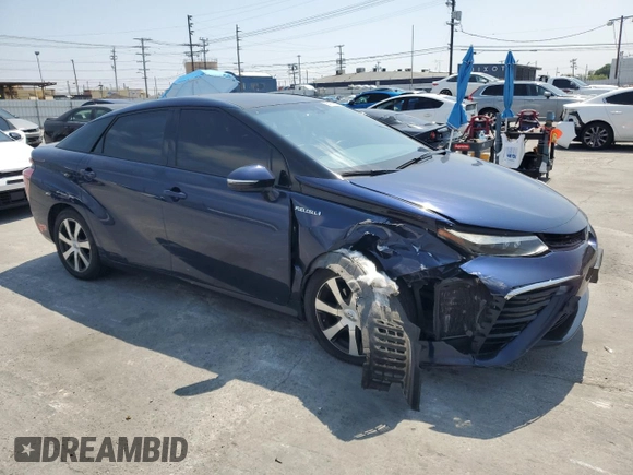 2017 Toyota Mirai с VIN JTDBVRBD9HA002320, выставлен на аукционе Copart как лот 55419855 с пробегом 87 595 миль миль и Списание • Salvage title. История ставок и продаж доступна на DreamBid. Изображение 4.