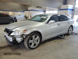 2010 Lexus LS 460 L with VIN JTHDL5EF7A5002334, listed as a Copart auction lot 46392745 with 125,448 mi miles and Salvage title. Bid and sale history available at DreamBid. Image 1.