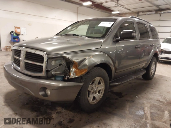 2005 Dodge Durango SLT с VIN 1D4HB48N85F564815, выставлен на аукционе IAAI как лот 41652218 с пробегом 177 641 миль миль и . История ставок и продаж доступна на DreamBid. Изображение 2.