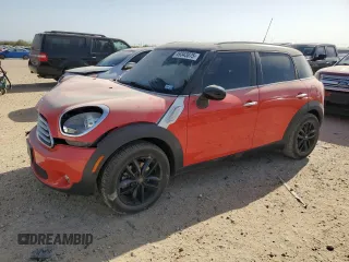 2012 MINI Countryman with VIN WMWZB3C59CWM05511, listed as a Copart auction lot 49343875 with 29,945 mi miles and Salvage Title. Bid and sale history available at DreamBid. Image 1.