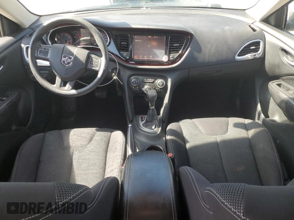 2015 Dodge Dart SXT with VIN 1C3CDFBB6FD364755, listed as a Copart auction lot 52641815 with 128,557 mi miles and Salvage Title. Bid and sale history available at carsss.com. Image 8.