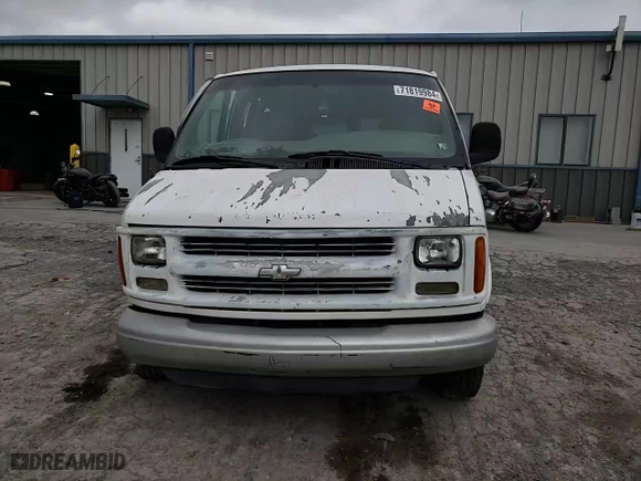 1997 Chevrolet Express Van with VIN 1GAGG25R9V1107376, listed as a Copart auction lot 71819984 with NaN miles and Salvage Title. Bid and sale history available at carsss.com. Image 12.