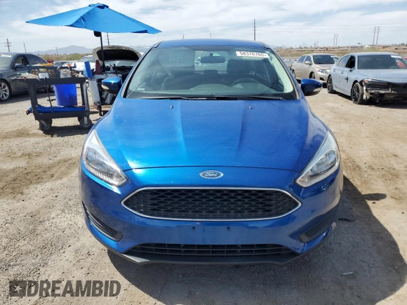 2018 Ford Focus SE z VIN 1FADP3F20JL293119, wystawiony jako Copart lot #58376765 z przebiegiem 38 322 mil mil oraz Szkoda całkowita • Salvage title. Historia ofert i sprzedaży dostępna na DreamBid. Obrazek 5.
