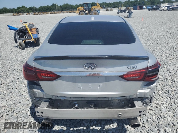 2020 Infiniti Q50 Pure z VIN JN1EV7APXLM204932, wystawiony jako Copart lot #52923515 z przebiegiem 45 194 mil mil oraz Nie do naprawy • Non repairable. Historia ofert i sprzedaży dostępna na DreamBid. Obrazek 6.