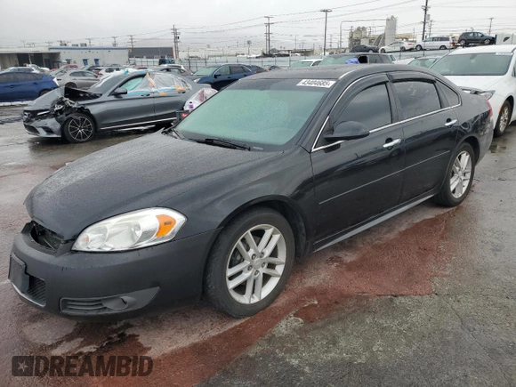 2012 Chevrolet Impala LTZ with VIN 2G1WC5E35C1317341, listed as a Copart auction lot 43404685 with 131,702 mi miles and Salvage Title. Bid and sale history available at DreamBid. Image 1.