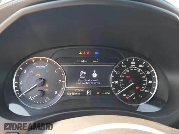 2022 Infiniti QX55 Essential with VIN 3PCAJ5K34NF104019, listed as a Copart auction lot 52546815 with 78,698 mi miles and Salvage Title. Bid and sale history available at DreamBid. Image 9.