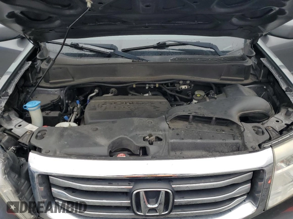 2013 Honda Pilot EX-L with VIN 5FNYF4H62DB050858, listed as a Copart auction lot 45587785 with 177,775 mi miles and Salvage Title. Bid and sale history available at carsss.com. Image 13.