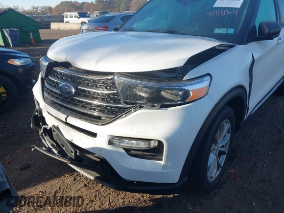 2021 Ford Explorer XLT with VIN 1FMSK8DH4MGA10203, listed as a IAAI auction lot 40713164 with 48,285 mi miles. Bid and sale history available at carsss.com. Image 6.