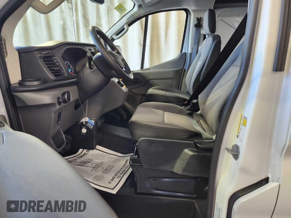 2025 Ford Transit with VIN 1FTBW1YM6SKA12973, listed as a IAAI auction lot 42756120 with 30 mi miles and . Bid and sale history available at DreamBid. Image 19.
