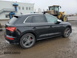 2018 Audi SQ5 with VIN WA1C4BFY1J2074523, listed as a Copart auction lot 84506844 with 125,172 mi miles and Salvage Title. Bid and sale history available at DreamBid. Image 3.