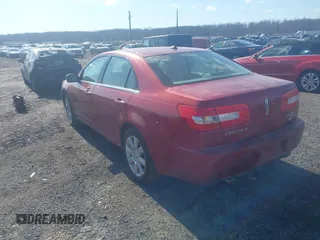 2008 Lincoln MKZ with VIN 3LNHM28T98R642886, listed as a IAAI auction lot 41437207 with 1 mi miles. Bid and sale history available at carsss.com. Image 3.