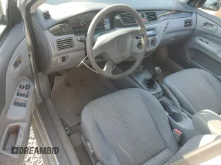2002 Mitsubishi Lancer ES with VIN JA3AJ26E72U062554, listed as a Copart auction lot 45915625 with 163,839 mi miles and Salvage Title. Bid and sale history available at carsss.com. Image 8.