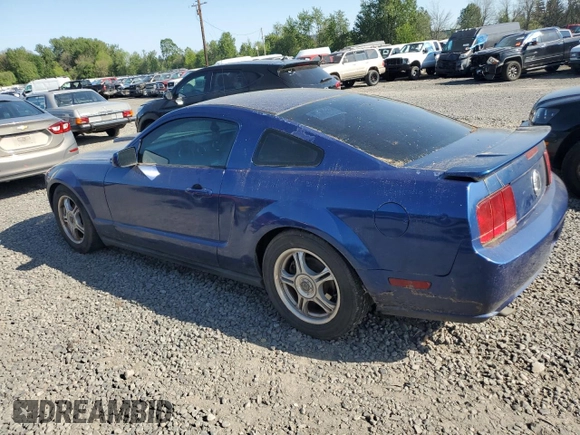 2007 Ford Mustang Deluxe with VIN 1ZVFT80N875234831, listed as a Copart auction lot 55525965 with 149,416 mi miles and Clean Title. Bid and sale history available at carsss.com. Image 2.