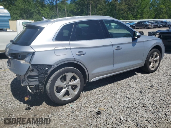 2021 Audi Q5 Premium Plus z VIN WA1BAAFY1M2097531, wystawiony jako Copart lot #53446625 z przebiegiem 49 859 mil mil oraz Szkoda całkowita • Salvage title. Historia ofert i sprzedaży dostępna na DreamBid. Obrazek 3.
