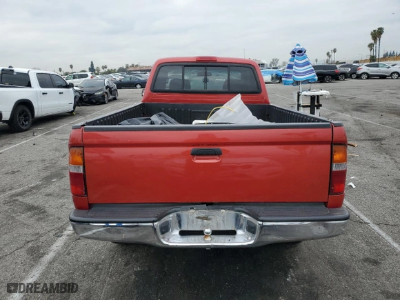 1999 Toyota Tacoma PreRunner with VIN 4TASN92N1XZ573062, listed as a Copart auction lot 43282055 with 160,918 mi miles and Salvage Title. Bid and sale history available at carsss.com. Image 6.