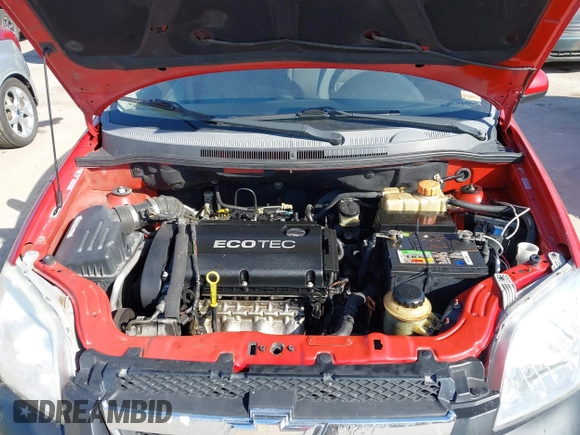 2010 Chevrolet Aveo 1LT with VIN KL1TD5DE9AB119215, listed as a IAAI auction lot 41789265 with 157,438 mi miles and . Bid and sale history available at DreamBid. Image 10.