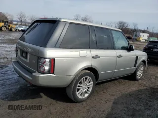 2010 Land Rover Range Rover HSE with VIN SALME1D48AA311735, listed as a Copart auction lot 46500135 with 144,475 mi miles and Clean title. Bid and sale history available at DreamBid. Image 3.