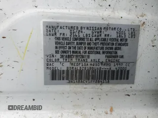 2024 Nissan Sentra SV with VIN 3N1AB8CV1RY284118, listed as a Copart auction lot 46862305 with 17,641 mi miles and Salvage Title. Bid and sale history available at carsss.com. Image 13.