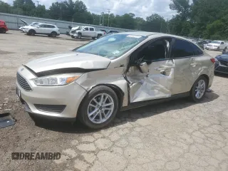 2018 Ford Focus SE with VIN 1FADP3F28JL292624, listed as a Copart auction lot 58960775 with 99,385 mi miles and Salvage title. Bid and sale history available at DreamBid. Image 1.