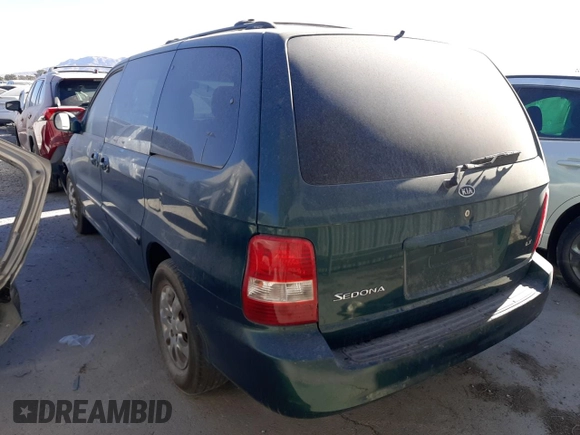 2005 Kia Sedona LX with VIN KNDUP132156641615, listed as a Copart auction lot 79973224 with 205,018 mi miles and Non Repairable. Bid and sale history available at carsss.com. Image 2.