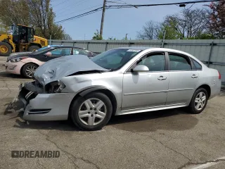 2010 Chevrolet Impala LS with VIN 2G1WA5EK2A1230071, listed as a Copart auction lot 53567055 with 151,910 mi miles and Salvage Title. Bid and sale history available at DreamBid. Image 1.