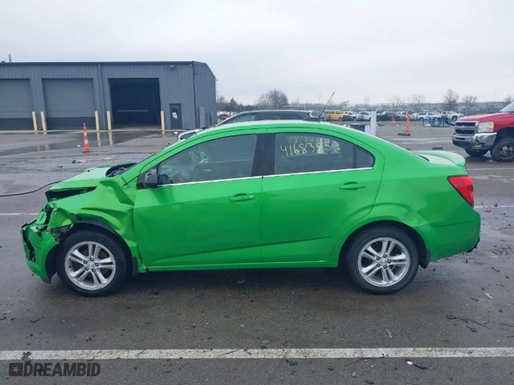 2016 Chevrolet Sonic LT with VIN 1G1JD5SGXG4123767, listed as a IAAI auction lot 41683852 with NaN miles. Bid and sale history available at carsss.com. Image 14.