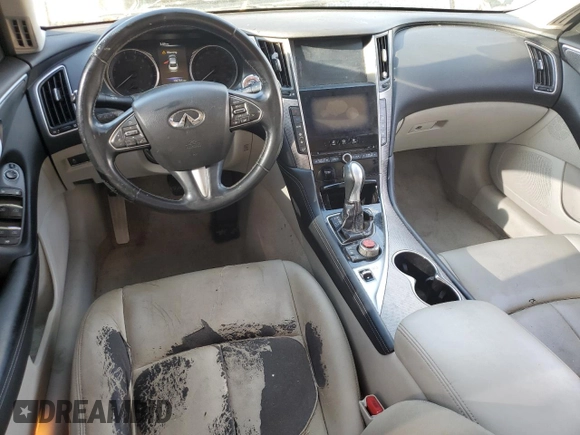 2014 Infiniti Q50 с VIN JN1BV7APXEM683701, выставлен на аукционе Copart как лот 47630075 с пробегом 102 704 миль миль и Списание • Salvage title. История ставок и продаж доступна на DreamBid. Изображение 8.
