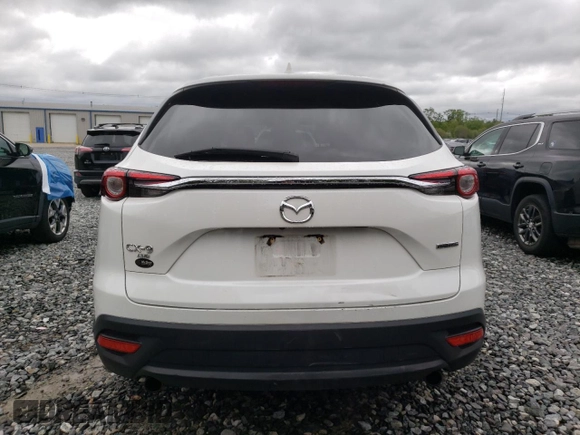 2022 Mazda CX-9 Touring with VIN JM3TCBCYXN0619317, listed as a Copart auction lot 58264755 with 139,478 mi miles and Salvage title. Bid and sale history available at DreamBid. Image 6.