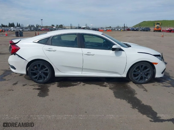 2019 Honda Civic Sedan Sport with VIN 19XFC2F85KE210856, listed as a IAAI auction lot 41846724 with 101,898 mi miles. Bid and sale history available at carsss.com. Image 14.
