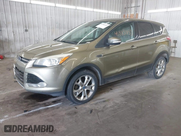 2013 Ford Escape SEL with VIN 1FMCU0HX0DUB83459, listed as a IAAI auction lot 41985453 with 198,182 mi miles and . Bid and sale history available at DreamBid. Image 2.