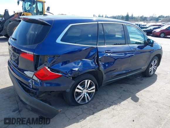 2016 Honda Pilot EX-L with VIN 5FNYF6H5XGB102213, listed as a IAAI auction lot 41861702 with 119,655 mi miles. Bid and sale history available at carsss.com. Image 4.