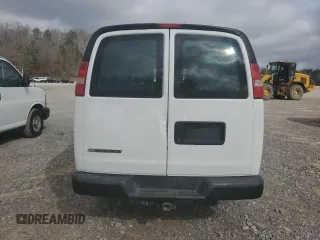 2016 Chevrolet Express Cargo Van with VIN 1GCWGAFG5G1286559, listed as a Copart auction lot 47315335 with 143,436 mi miles and Clean Title. Bid and sale history available at carsss.com. Image 6.