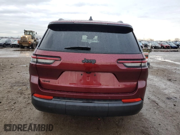 2024 Jeep Grand Cherokee Altitude X with VIN 1C4RJKAG4R8617797, listed as a Copart auction lot 46740925 with 4,524 mi miles and Salvage title. Bid and sale history available at DreamBid. Image 6.