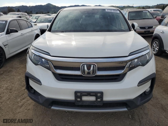2019 Honda Pilot EX-L with VIN 5FNYF6H57KB063038, listed as a Copart auction lot 47281855 with 109,761 mi miles and Salvage Title. Bid and sale history available at carsss.com. Image 5.