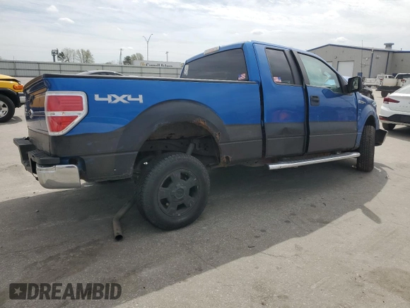 2010 Ford F-150 XL with VIN 1FTEX1E88AFD60038, listed as a Copart auction lot 49773115 with 105,461 mi miles and Salvage title. Bid and sale history available at DreamBid. Image 3.