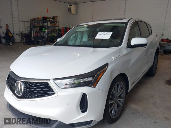 2022 Acura RDX Technology with VIN 5J8TC2H5XNL003320, listed as a IAAI auction lot 42562203 with 26,772 mi miles and . Bid and sale history available at DreamBid. Image 17.