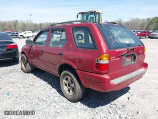 1999 Isuzu Rodeo S with VIN 4S2CM58W1X4356519, listed as a IAAI auction lot 41693480 with 225,839 mi miles. Bid and sale history available at carsss.com. Image 3.