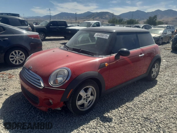 2011 MINI Hardtop with VIN WMWSU3C5XBT184531, listed as a Copart auction lot 66406015 with 158,576 mi miles and Clean title. Bid and sale history available at DreamBid. Image 1.