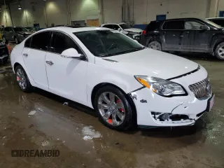 2015 Buick Regal Premium II with VIN 2G4GR5GX5F9107253, listed as a Copart auction lot 46037575 with 154,905 mi miles and Clean Title. Bid and sale history available at carsss.com. Image 4.