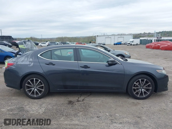 2016 Acura TLX V6 with VIN 19UUB2F38GA002139, listed as a IAAI auction lot 42085211 with 117,745 mi miles. Bid and sale history available at carsss.com. Image 12.
