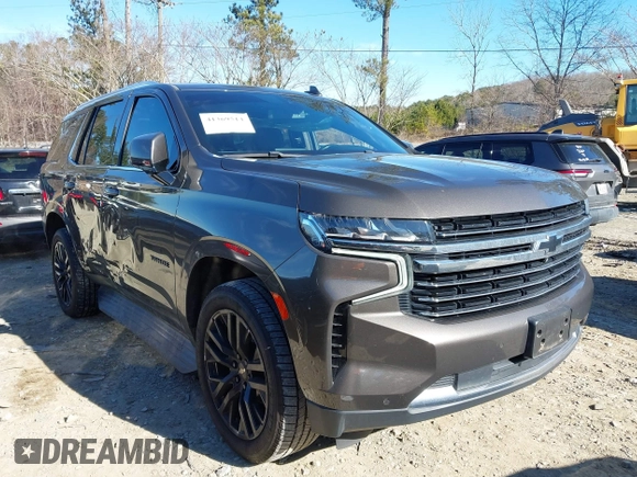 2021 Chevrolet Tahoe LT with VIN 1GNSCNKD6MR101324, listed as a IAAI auction lot 41369514 with 65,960 mi miles and . Bid and sale history available at DreamBid. Image 13.