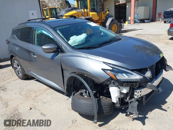 2020 Nissan Murano SV z VIN 5N1AZ2BJ1LN132389, wystawiony jako IAAI lot #41827452 z przebiegiem 39 048 mil mil oraz . Historia ofert i sprzedaży dostępna na DreamBid. Obrazek 1.