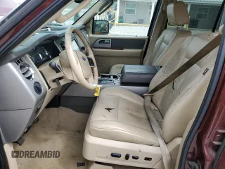 2010 Ford Expedition Eddie Bauer with VIN 1FMJU1J55AEB35726, listed as a Copart auction lot 50519555 with 196,259 mi miles and Clean title. Bid and sale history available at DreamBid. Image 7.