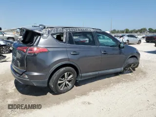 2018 Toyota RAV4 XLE with VIN 2T3WFREV1JW475641, listed as a Copart auction lot 54357525 with 53,609 mi miles and Salvage Title. Bid and sale history available at DreamBid. Image 3.