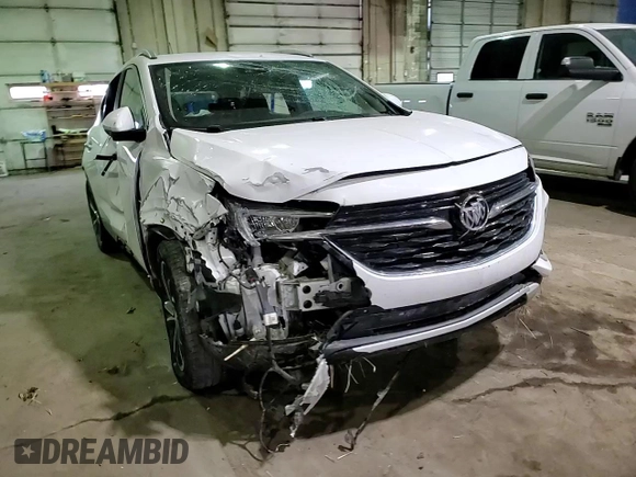 2022 Buick Encore GX Select with VIN KL4MMDS29NB119358, listed as a Copart auction lot 41794895 with 37,264 mi miles and Non repairable. Bid and sale history available at DreamBid. Image 12.