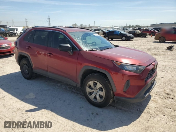 2020 Toyota RAV4 LE with VIN 2T3H1RFV1LC047109, listed as a Copart auction lot 48050075 with 169,115 mi miles and Salvage Title. Bid and sale history available at carsss.com. Image 4.
