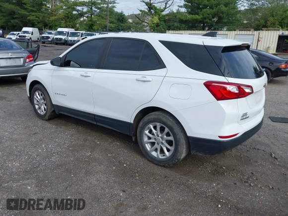 2021 Chevrolet Equinox LS with VIN 3GNAXHEV5MS100457, listed as a IAAI auction lot 42334872 with 64,241 mi miles and . Bid and sale history available at DreamBid. Image 3.
