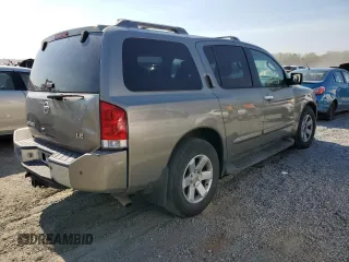 2006 Nissan Armada LE с VIN 5N1AA08A56N727172, выставлен на аукционе Copart как лот 50765515 с пробегом 232 145 миль миль и Списание • Salvage title. История ставок и продаж доступна на DreamBid. Изображение 3.